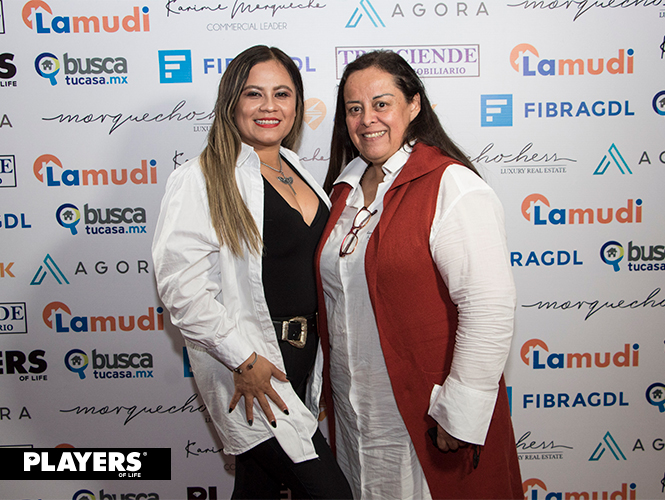 Danny Montoya y Rosaura Figueroa en Trasciende Refresh Inmobiliario