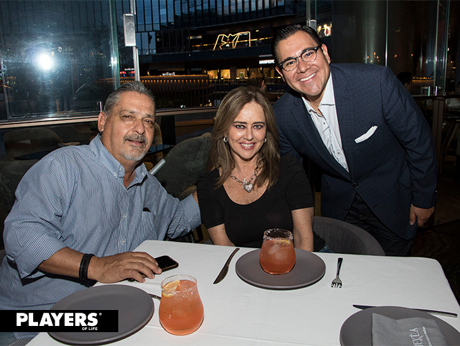 Antonio Larreaga, Sheila Ríos y Diego Hernández
