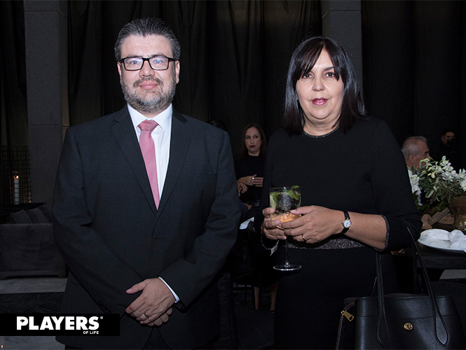 José Luis Torres y Beatriz Tinoco UAG International Campus