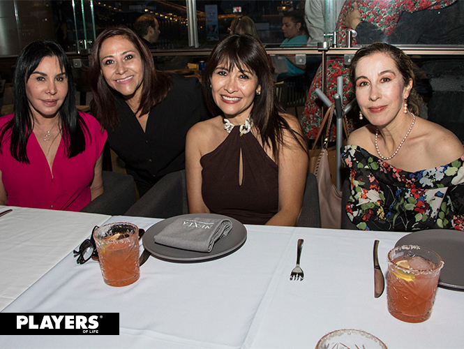 Norma Fontes, Lupita Ávalos, Zaira González y Claudia de la Torre Mexía