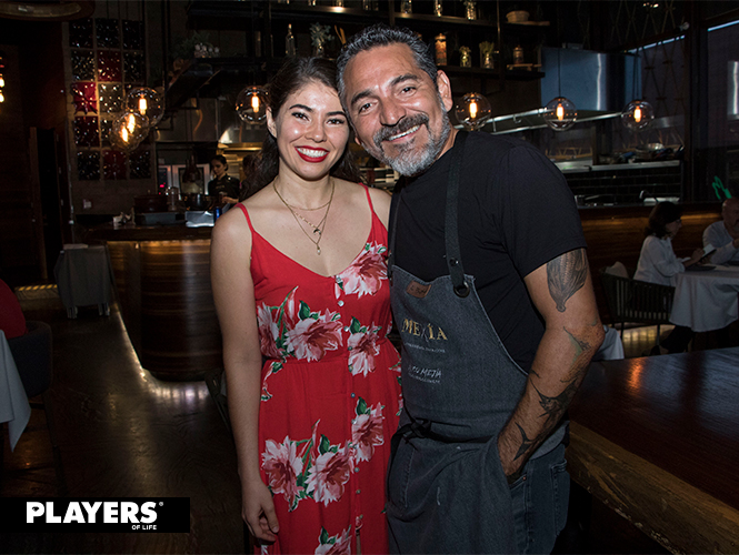 Viridiana Muñoz y Chef Nico Mejía Mexía GDL