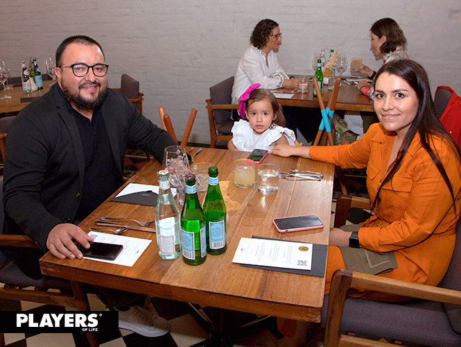 Diego García, Lyanna García y Ariadna Jiménez