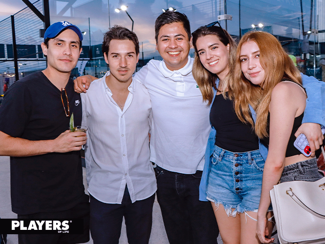 Enrique Herrera, Ernesto Güitrón, André Leaño, Lizeth Meza y Lilian Sánchez