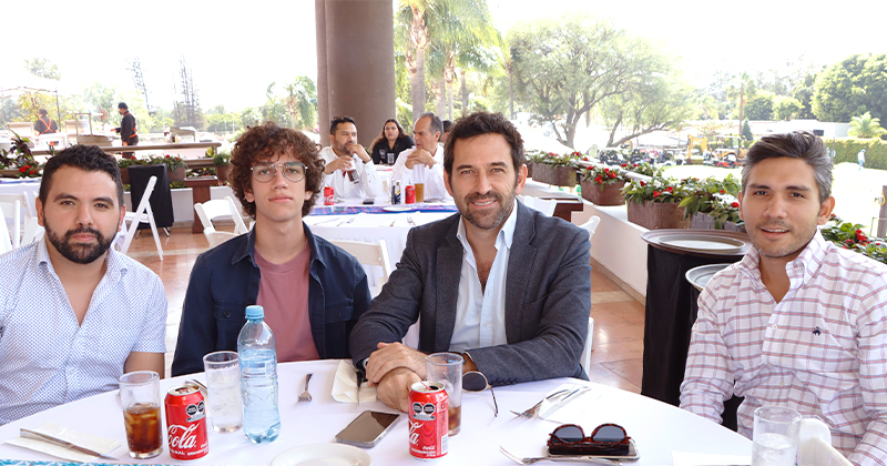 Iván Ramírez, Diego Espinosa de los Monteros y Hugo Landeros