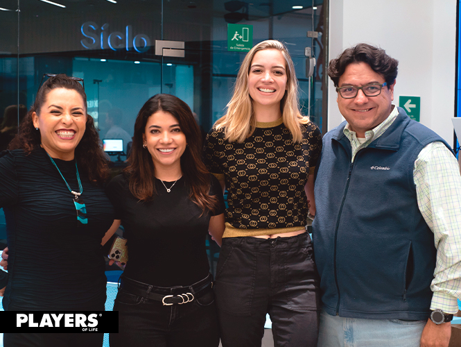 Martha Laura López, Liliana Medina, Karla Huerta y José Moreno