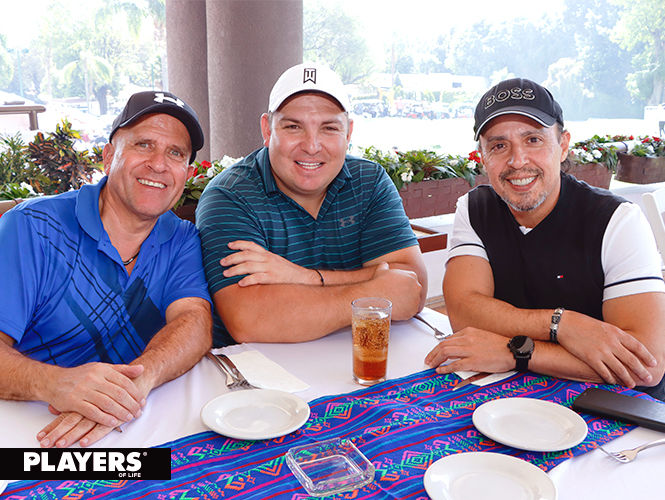Jorge Benavides, Eduardo Bañuelos y Armando Vargas