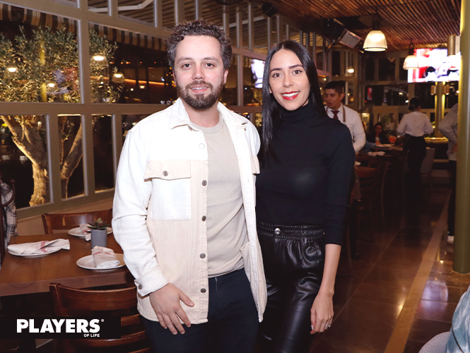 Carlos Muñoz y Estefanía Sánchez