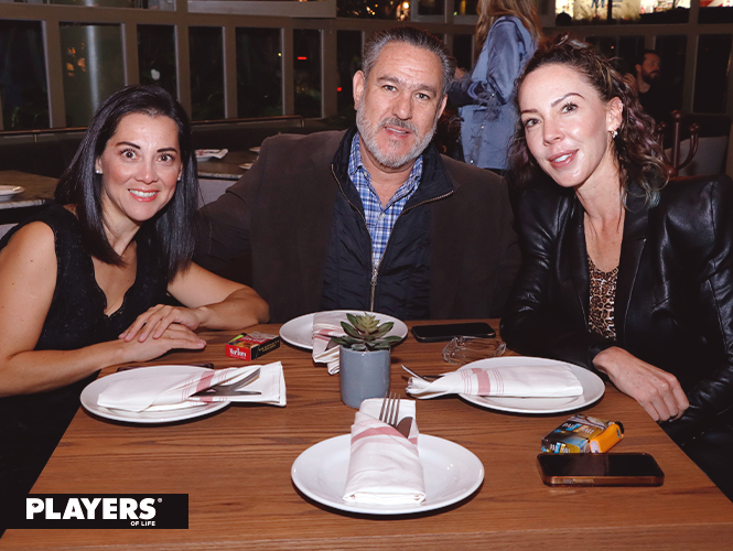Karina Rodríguez, Rolando Tirado y Jéssica Castillo