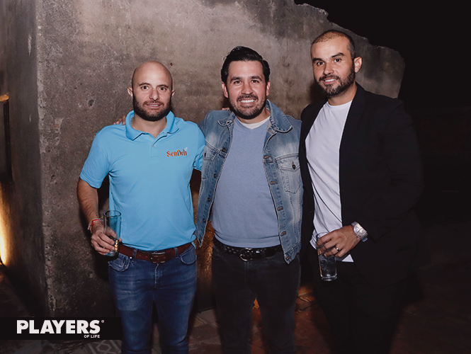 Tacho Morales, César Sánchez y Rodrigo Hernández