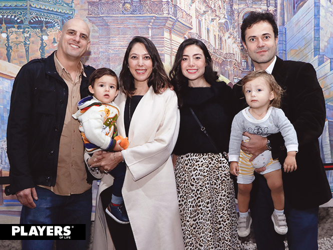 Gerardo Villar, Matías Villar, Karla Ayala, Amy Nuño, Esteban Sánchez y Fernando Sánchez Antillón