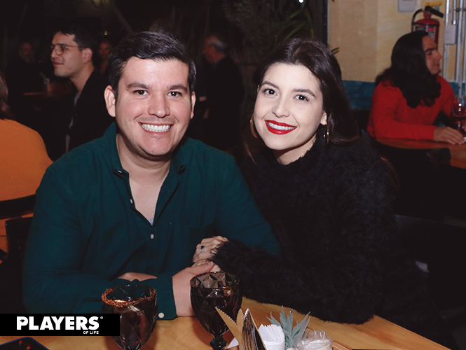 Humberto Hernández y Naomi Dibene