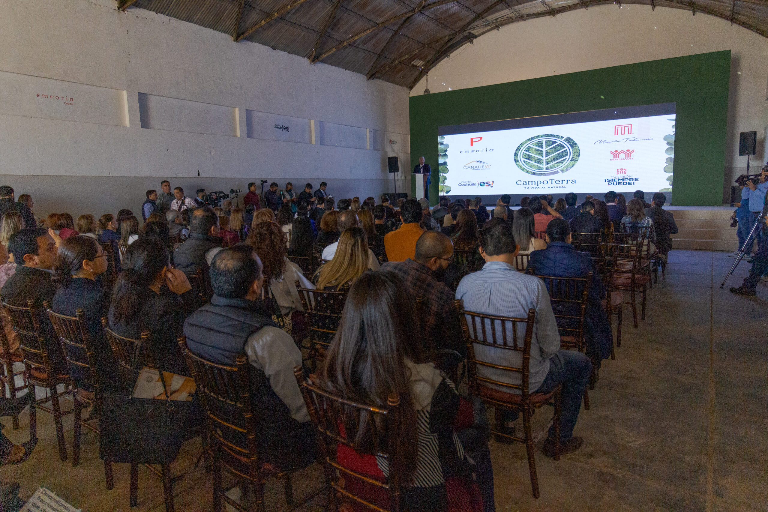 Inauguran 1.ª etapa de Campo Terra 