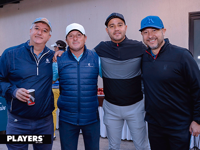 Ricardo Pérez Mainou, Pablo Taboada, Josean Rodríguez y Douglas Woolfolk