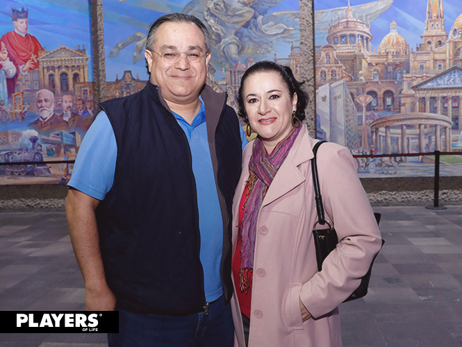 Sergio Serna y Cecilia Jiménez