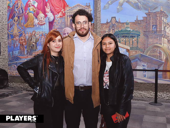 Tere Jiménez, Aaron Rodríguez e Itzia Hernández