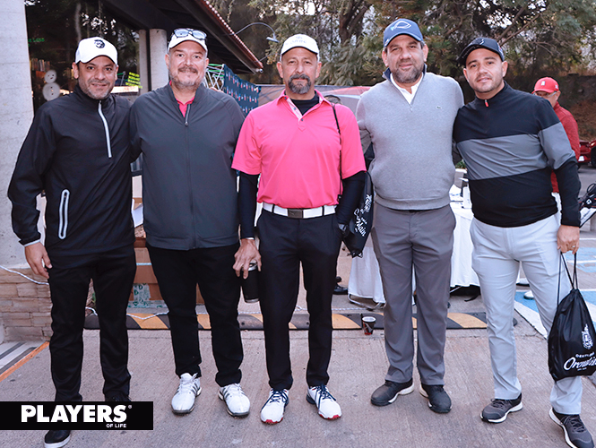 Totoy Estrella, Enrique Estrella, Eduardo Pánuco, Patricio Gutiérrez y Josean Rodríguez